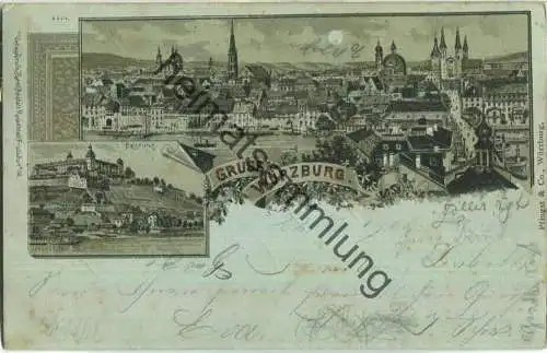 Würzburg - Gruss aus .. - Verlag Rosenblatt Frankfurt