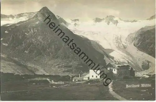 Berliner Hütte - Foto-Ansichtskarte