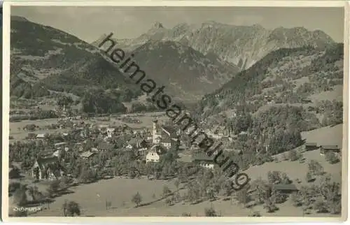 Schruns - Foto-Ansichtskarte - Silvrettaverlag O. Steiner Schruns 1929
