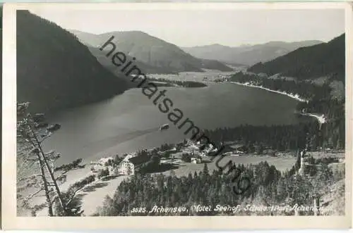 Achensee - Hotel Seehof - Scholastika - Achenkirch - Foto-Ansichtskarte