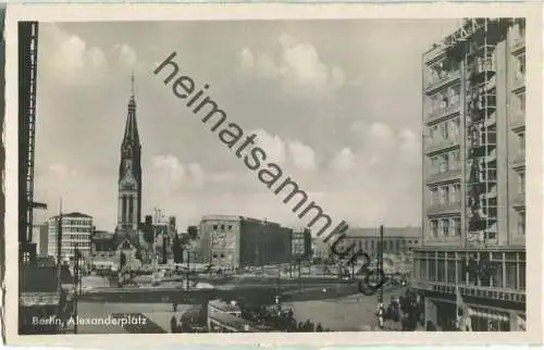 Berlin - Alexanderplatz - Foto-Ansichtskarte - Verlag Trinks & Co. Leipzig