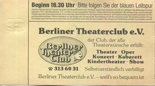 Deutschland - ICC Berlin - Internationales Congress Centrum 1988 - Der Nussknacker - Ballett von Peter I. Tschaikowsky -