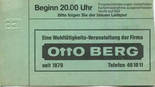 Deutschland - ICC Berlin - Internationales Congress Centrum 1980 - Salzburger Adventsingen - Eine Wohltätigkeits-Veranst