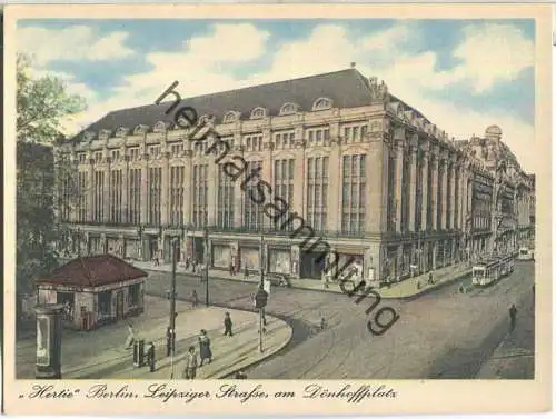 Berlin - Warenhaus Hertie - Leipzigerstrasse - Dönhoffplatz