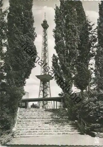 Berlin - Funkturm - Foto-Ansichtskarte - Verlag Klinke & Co Berlin-Tempelhof
