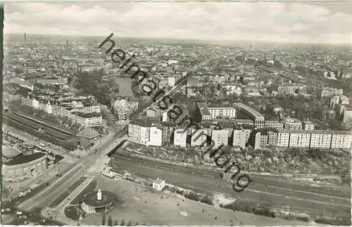 Berlin - Blick vom Funkturm - Foto-Ansichtskarte - Verlag Vetter & Huffert Berlin-Schöneberg