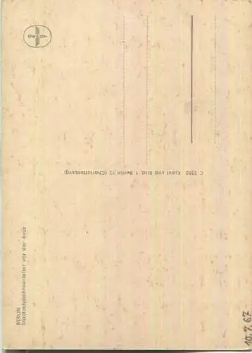 Berlin - Stadtautobahnverteiler vor der Avus - Verlag Kunst und Bild Berlin