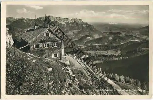 Purtschellerhaus - Untersberg - Foto-Ansichtskarte - Verlag L. Ammon Berchtesgaden
