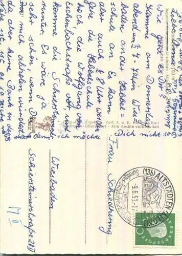 Altstädten Allgäu - Jugenderholungsheim - Foto-Ansichtskarte - Verlag F. u. E. Heimhuber Sonthofen