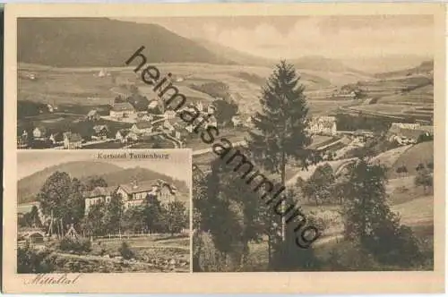 Mitteltal - Kurhotel Tannenberg - Verlag Gebr. Metz Tübingen