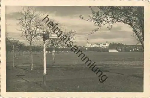 Babenhausen - Wegweiser - Foto-AK - Verlag Foto G. Müller Babenhausen - gel. 1944