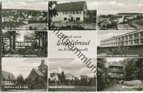 Engelsbrand - Heilstätte - Foto-Ansichtskarte - Verlag Fr. Dürr Bieselsberg