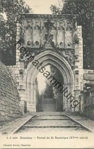 Chambery - Portail de St. Dominique