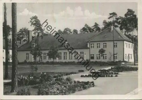 Forst Zinna - Deutsche Verwaltungs-Akademie Walter Ulbricht - Gewerkschaftshaus - AK-Grossformat - gel. 1951