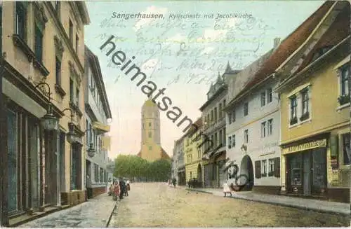 Sangerhausen - Kylische Strasse - Jacobikirche - Verlag Ottmar Zieher