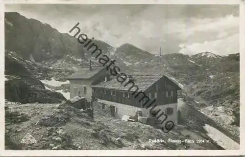 Simony-Hütte - Foto-AK
