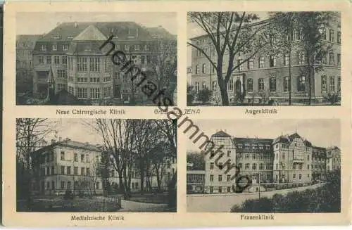 Jena - Medizinische Kliniken - Verlag W. H. Heinecke Jena