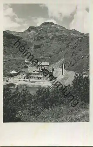 Radstädter Tauern - Seekarhaus - Seekarspitze - Foto-AK - Verlag Brüder Lenz Dobl bei Graz 1932 gel. 1933