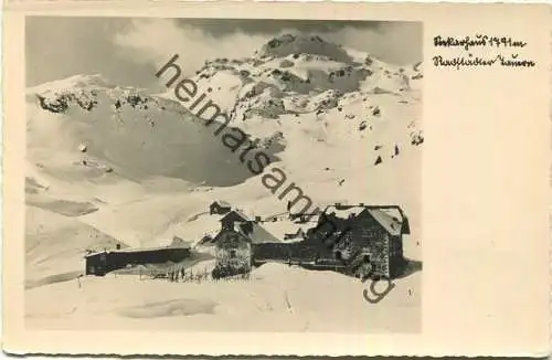 Seekarhaus - Radstädter Tauern - Foto-AK gel. 1941