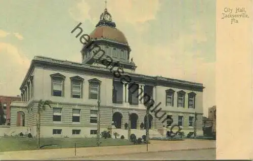 Florida - Jacksonville - City Hall - Edition The Rotograph Co. N. Y. City 1904