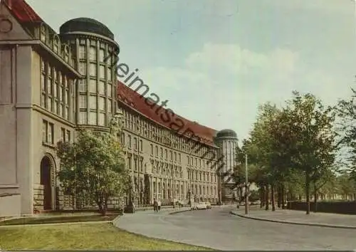 Leipzig - Deutsche Bücherei - AK Grossformat