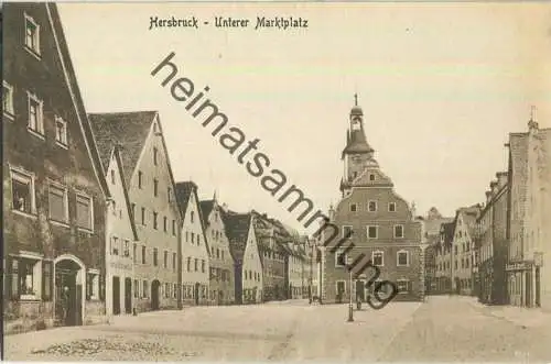 Hersbruck - Marktplatz - Verlag Hermann Martin Nürnberg