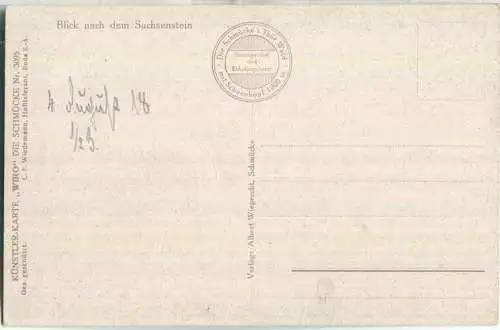 Blick von der Schmücke - Kühe - Künstlerkarte 'WIRO' Nr. 3095 - Verlag C. F. Wiedemann Roda