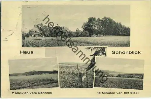 Bad Berka - Haus Schönblick - Verlag Fritz Haase Bad Berka