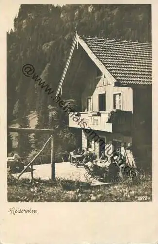 Reiseralm - Foto-AK - Verlag Peter Triem München - Feldpost gel. 1942