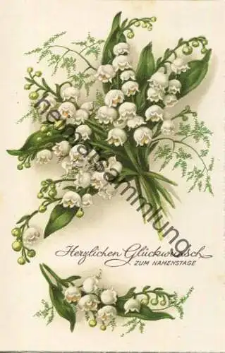 Namenstag - Blumen - Verlag B. Co. B. 8811-2