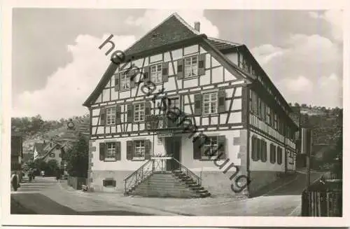 Lautenbach - Gasthaus und Pension zum Schwanen - Foto-AK - Verlag Foto Busam Harder Oberkirch