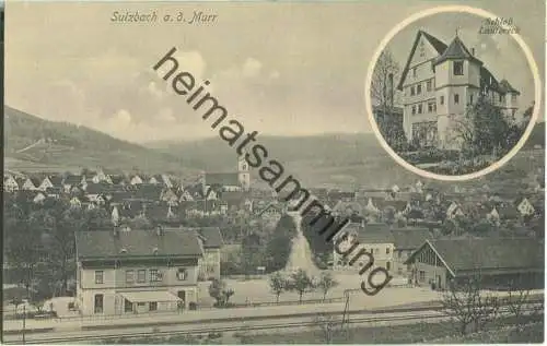 Sulzbach - Bahnhof - Schloss Lautereck - Verlag E Kienzle