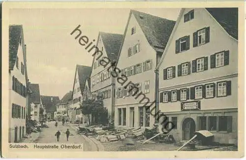 Sulzbach - Hauptstrasse - Oberdorf - Verlag E Kienzle