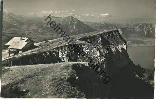 Bergbahn Beatenberg-Niederhorn - Berghaus mit Niederhorn - Verlag Gyger & Klopfenstein Adelboden