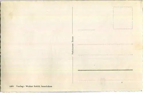 Sportbahn Beatenberg-Niederhorn - Verlag Walter Schild Interlaken