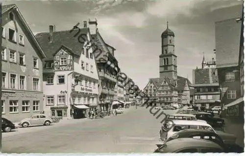 Biberach - Marktplatz - Foto-Ansichtskarte - Verlag Gebr. Metz Tübingen