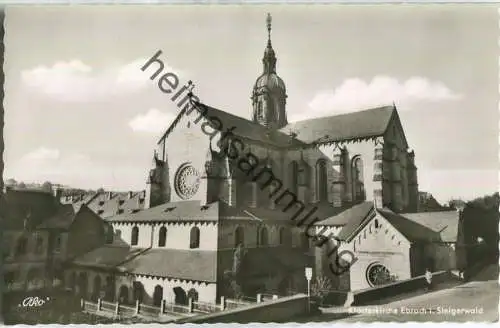 Klosterkirche Ebrach im Steigerwald - Foto-Ansichtskarte - Verlag Foto-Kohlbauer Pfronten