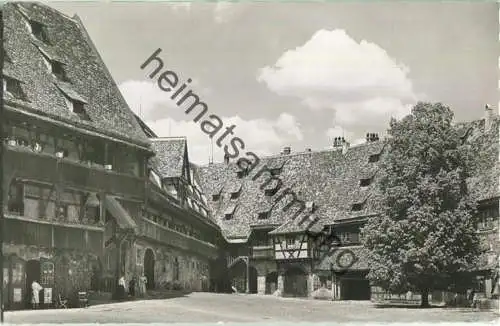 Bamberg - Alte Hofhaltung - Foto-Ansichtskarte - Verlag Joseph Hospe Staffelstein