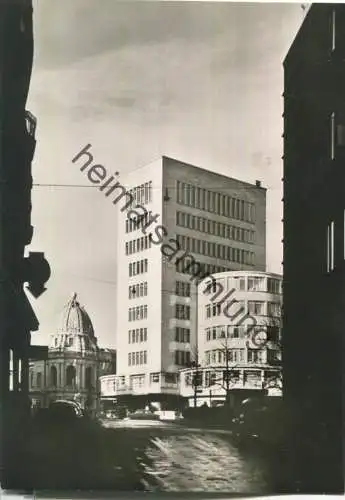 Essen - Kapuzinergasse mit Deutschlandhaus - Foto-Ansichtskarte