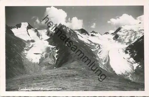 Gaisbergferner - Rotmoosferner - Foto-AK - Verlag Much Heiss Nachf. Innsbruck