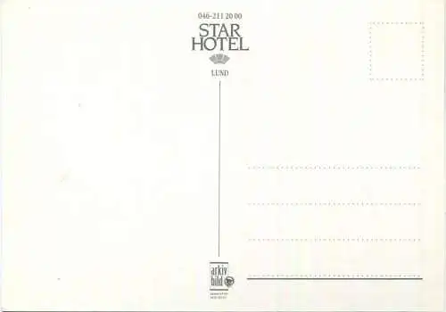 Lund - Star Hotel - AK Grossformat