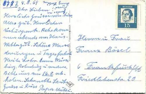 Frammersbach - Verlag Foto Anderlohr Frammersbach gel. 1964