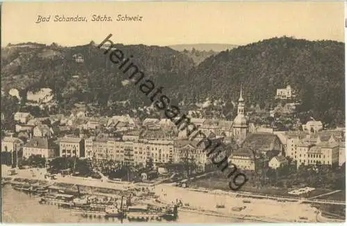 Bad Schandau - Verlag Alfred Hartmann Dresden