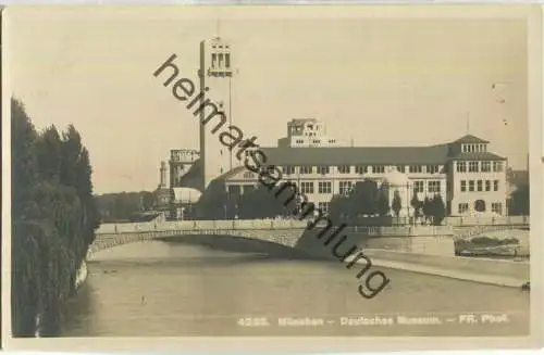 München - Deutsches Museum - Foto-Ansichtskarte