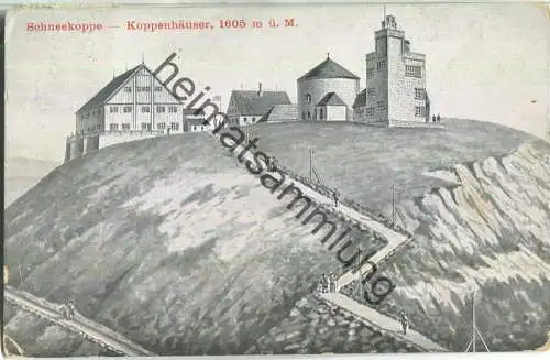 Schneekoppe - Koppenhäuser - Verlag Globus Kötzschenbroda