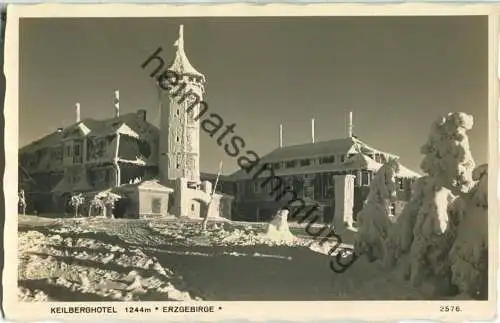 Keilberghotel - Erzgebirge - Foto-Ansichtskarte - Verlag A. Hering Königstein