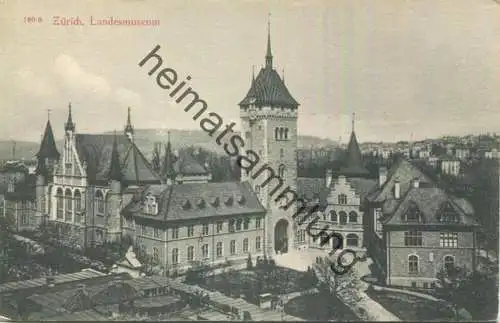 Zürich - Landesmuseum - Verlag Photo- und Karten-Centrale Zürich