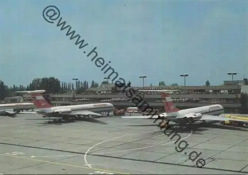 Schönefeld - Flughafen Berlin-Schönefeld - Interflug - AK Grossformat