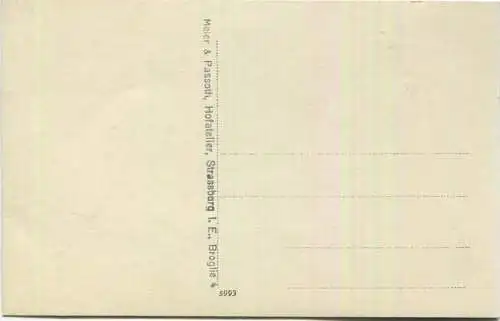 Krankenzimmer - Verlag Meier & Passoth Hofatelier Strassburg i. E. Broglie 4