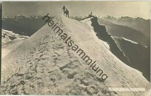 Gipfel Schwarzenstein - Foto-Ansichtskarte